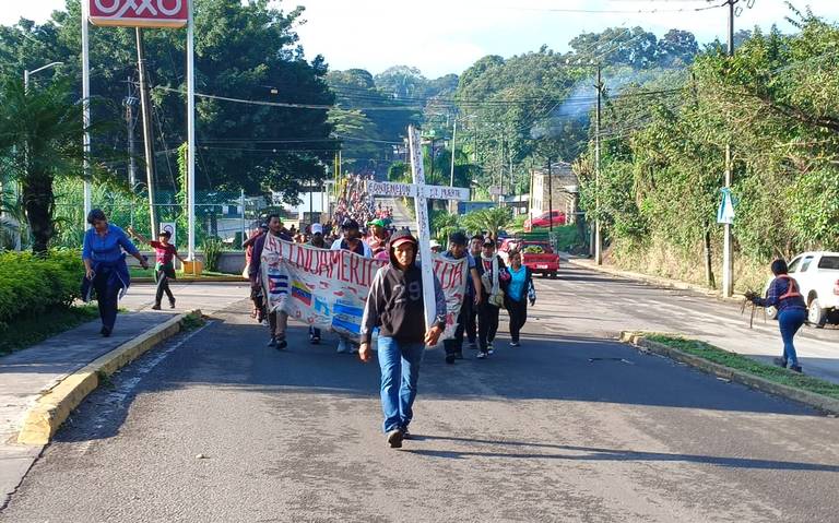 Llega Caravana de Migrantes a C rdoba no somos delincuentes